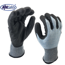 NMsafety  CE cut D/ ANSI cut resistant level A3 PU anti-cut gloves working